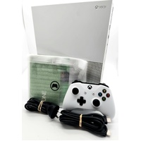 Microsoft Xbox One S Slim 500GB Console 1681 with Controller Stand and Cables