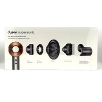 Dyson Supersonic Hair Dryer Bright Nickel Bright Copper 3 Speed 4 Heat Settings