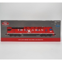 Auscision AN3 The Ghan Red and Silver HO Model AN Class Diesel Loco AM10638