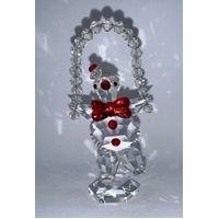 Swarovski Crystal Figurines Clown Set Limited Edition Crystal Figures