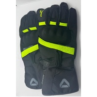 DriRider Adventure 2 Mens Gloves Black Hi-Vis Size XL