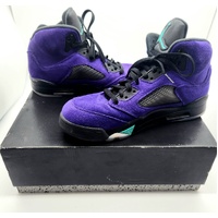 Nike Air Jordan 5 Retro Alternate Grape 136027-500 Size US 9 with Box