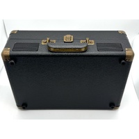 Flea Market Retro Suitcase Turntable with Handle FMRTCBK2MK2 Black