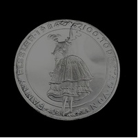 Republik Osterreich 500 Schilling Fanny Elssler 1984 Silver Collectable Coin