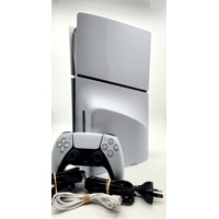 Sony PlayStation 5 Slim 1TB Console CFI-2002 White with Controller and Cables