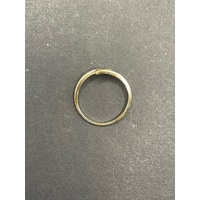 Ladies 9ct Yellow Gold Diamond Ring