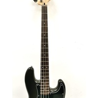 Squier 2 Single Coil Pickups 4 String Jazz Bass Guitar Charcoal Metallic Grey