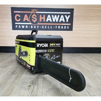 Ryobi 36V 18 Inch 45cm HP Brushless Chainsaw 6Ah Battery with Charger and Case