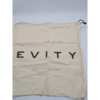 Evity Ladies Leather Black Shoulder Bag with Dust Bag