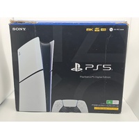 Sony PlayStation 5 Slim 1TB Digital Edition Console White with Controller