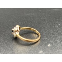 Ladies 18ct Yellow Gold Ring (Pre-Owned)