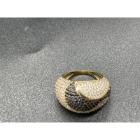 Ladies 9ct Yellow Gold Ring (Pre-Owned)