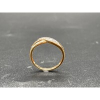 Ladies 9ct Yellow Gold Ring (Pre-Owned)