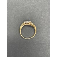 Ladies 18ct Yellow Gold Diamond Ring (Pre-Owned)