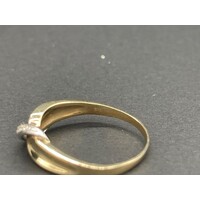 Ladies 9ct Yellow Gold Ring (Pre-Owned)