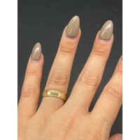 Unisex 18ct Yellow Gold Band Ring (Pre-Owned)