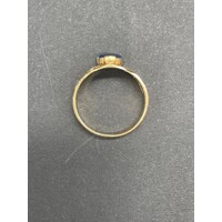 Ladies 18ct Yellow Gold Ring (Pre-Owned)