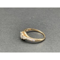 Ladies 9ct Yellow Gold Ring (Pre-Owned)