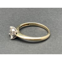 Ladies 9ct Yellow Gold Ring (Pre-Owned)