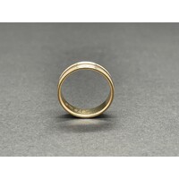 Unisex 9ct Yellow Gold Wedding Band Ring