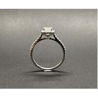 Ladies 18ct White Gold Diamond Engagement Ring