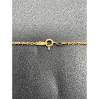 Ladies 18ct Yellow Gold Margarita Link Necklace