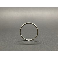 Ladies 18ct White Gold Diamond Band Ring