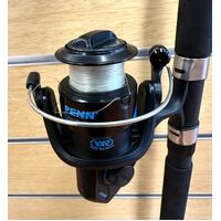 Shakespeare Pro Touch 1002SPMH 10RT 2 Piece Rod and Penn Wrath 5000 Reel Combo