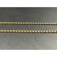 Men's 9ct Yellow Gold Curb Link Necklace