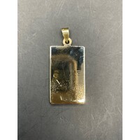 Ladies 14ct Yellow Gold Zodiac Pisces Sign Pendant