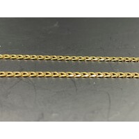 Men's 10ct Yellow Gold Curb Link Necklace