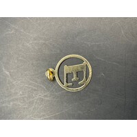 Unisex 18ct Yellow Gold Letter E Pendant