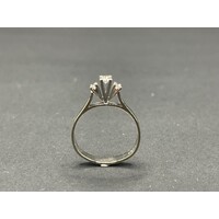 Ladies 18ct White Gold Diamond Ring