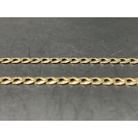 Men's 9ct Yellow Gold Curb Link Necklace