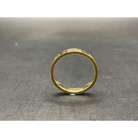 Unisex 18ct Yellow Gold Band Ring