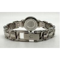 Bulova Ladies Mother of Pearl Stainless Steel Band Water Resistant Watch