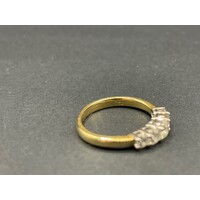 Ladies 18ct Yellow Gold Diamond Ring