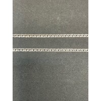 Ladies 9ct White Gold Curb Link Necklace