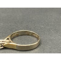 Ladies 18ct Yellow Gold Diamond Ring