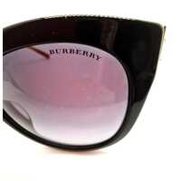 Burberry B4243-F 3637/8G Black Brown Buckle Collection Ladies Sunglasses