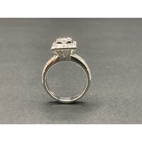 Ladies 18ct White Gold Diamond Ring