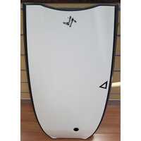 Jordan Putland Drag Bodyboard with Leash Blue White Finish