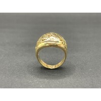 Ladies 14ct Yellow Gold Dragon Design Ring