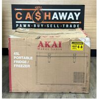 Akai AK-FF45L 45L Portable Fridge Freezer Compact Energy Efficient Sealed in Box