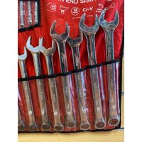 TTI TASSM27 24 Piece Anti-Slip Spanner Set with Spanner Holder