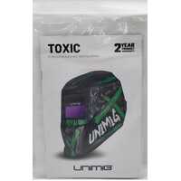 UNIMIG Toxic Professional Automatic Welding Helmet UMTWH True Colour View