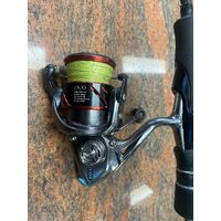 Shimano Fishing Rod Reel Combo Revolution Inshore Shimano 2500 Reel Line 1 Lure