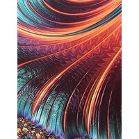 Wall Art Australia Luxe Spiral Patterned Canvas Print 135x90cm Home Decor 