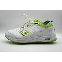 New Balance Revlite CK4030 Cricket Spikes Shoes White and Green Mens 11.5 US