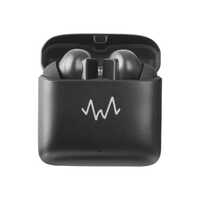 Wave Audio IPX4 BT True Wireless Earbuds Immersive Lite For Smartphones Black